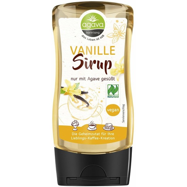 Agava Organic Vanilla Syrup (1 x 350 g)