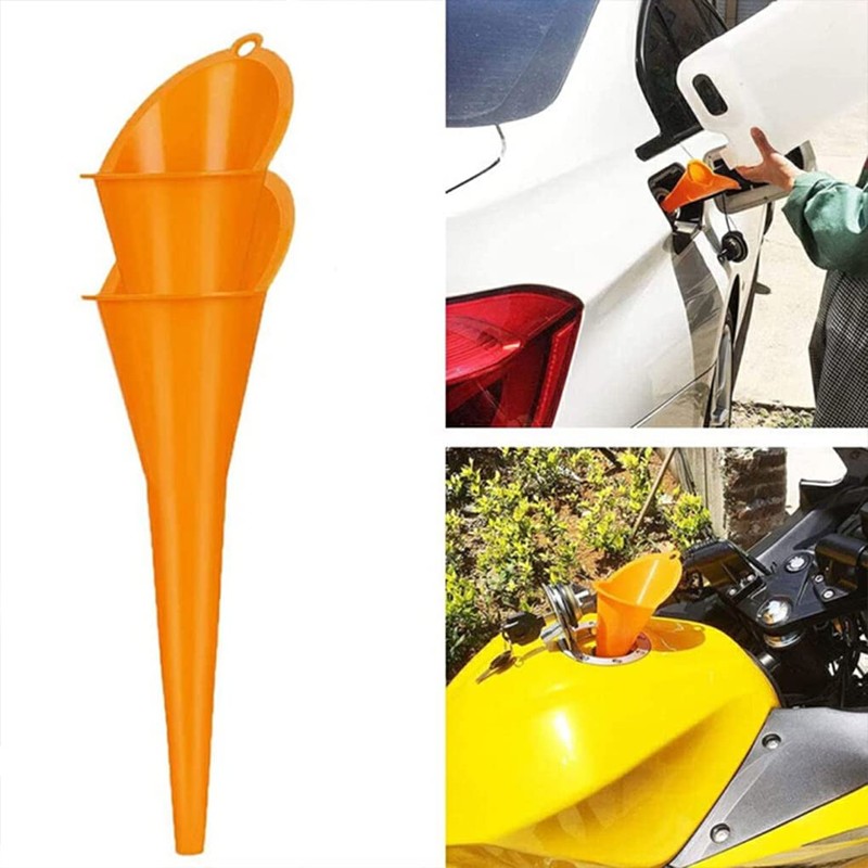 BEALIFE Universal Car Oil Filling Funnel Reusable Antisplash Portable Funnels