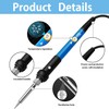 Wood Burning Kit 60W 110V Pyrography Pen Set Adjustable Temperature