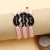 JunyiDIY Sister Bracelets Best Friend Friendship Bracelets - 3 Pink