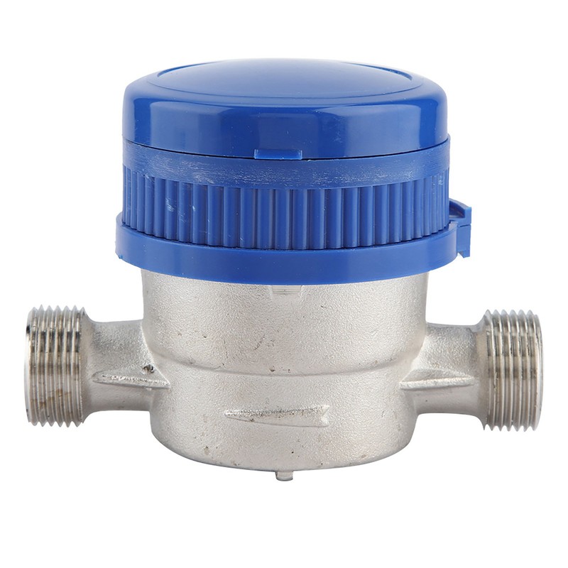 Copper 1.5m3/h 0-40℃ Mechanical Water Meter 15mm 1/2 inch Water