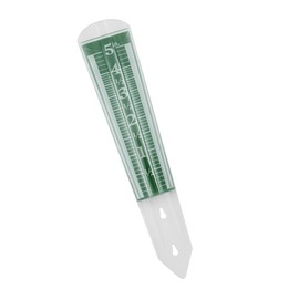 Sarini 2PCS 5 inch Rain Gauge Standing Stake Rain Gauge for Garden Yard Field Lawn