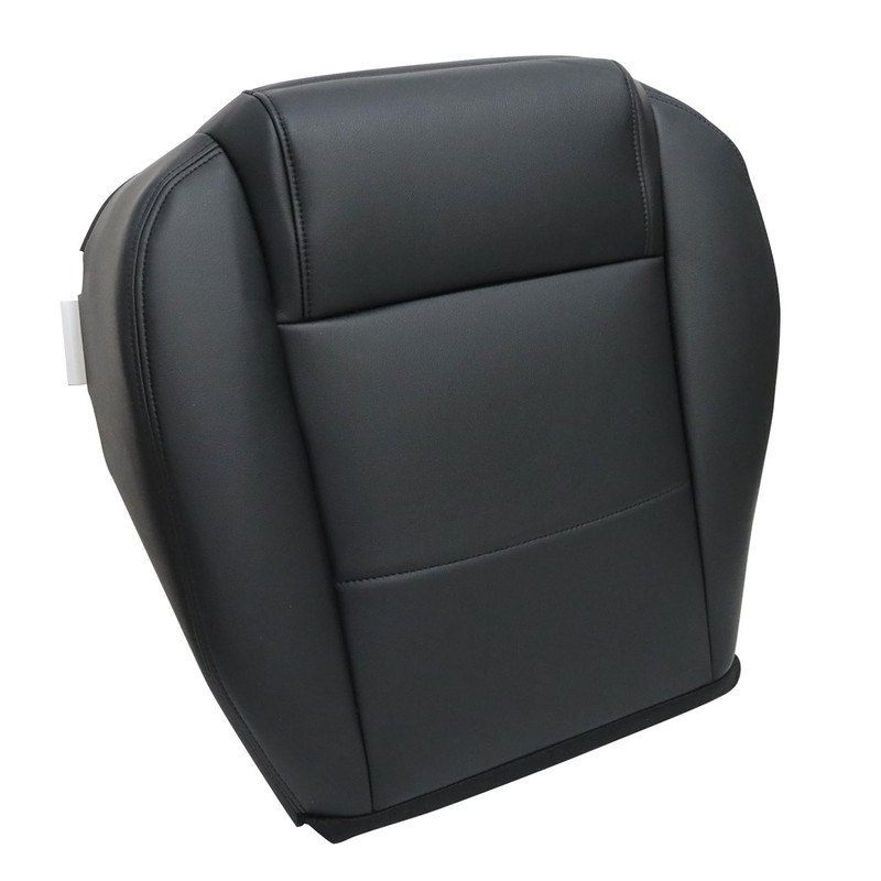 Priprilod Driver and Passenger Side Bottom Non-Perforated Replacement Leather Seat