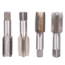 ANKROYU M30 4Pcs Hand Tap Drill Bit Alloy Tool Steel Hardness Straight Groove Tap Drilling Tools Wear-resistant Hand Tap for Tapping