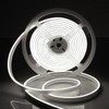 HOTRAN Neon LED Strip Light, 16.4ft White 12V Neon Rope