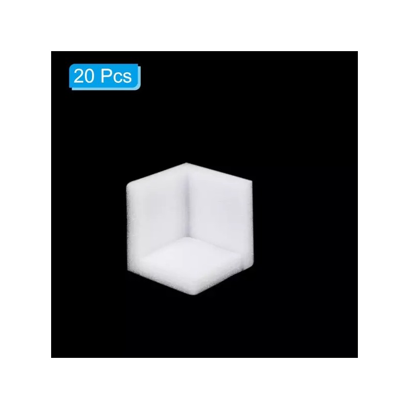 Partykill 파티킬 폼 코너 프로텍터 3.1x3.1x3.1인치 폴리에틸렌 엣지 가드 20개