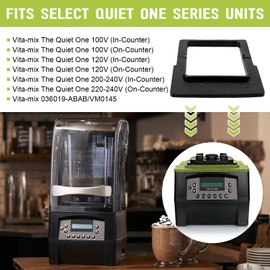 Replacement Parts Fits for Vita-mix The Quiet One Blender 015107 Isolation Gasket Compatible with Vita-mix Genuine OEM Rubber Seal Gasket Replacement for Vita-Mix Commercial Blenders