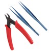 Repair Tweezers Pliers Accurate Electronic Electrician Tool Kit for Mobile