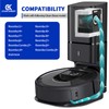 CHIKIXSON Reusable Vacuuma Bags Replacement Compatible with iRobot Roomba i