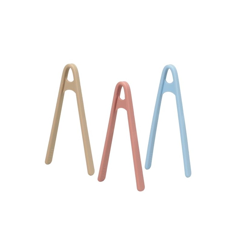 3-Pack Mini Silicone Tongs for Cooking and Serving