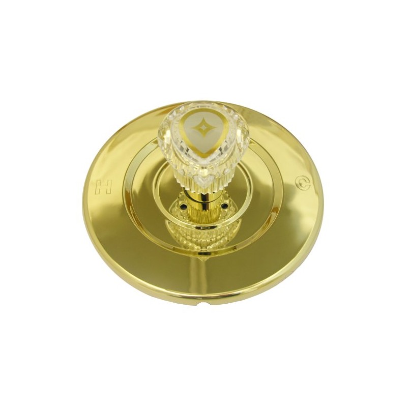 Simpatico 31661P Moen Shower Chateau Series Trim Kit With Brass