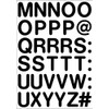 Letters and Signs Black 4 cm High Letters in High-Quality