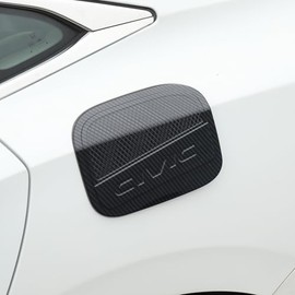 YINGTUU for Honda Civic 10th Gen 2016-2021 Accessories Sport Auto Fuel Tank Cover Trim Oil Gas Door Cap Door Handle Side Car Exterior Decoration Sticker Carbon Fiber