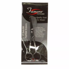Famore 6 Inch Duckbill Applique Scissors 712