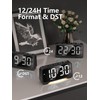 Vibrating Alarm Clock for Heavy Sleepers with Bed Shaker, Extra
