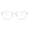 88flix Korean Glasses, Blue Light Cut, Lightweight, Small Face, Large