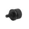 Motoforti Black Aluminium Alloy Motorcycle Seat Mount Bolt Screw Cap
