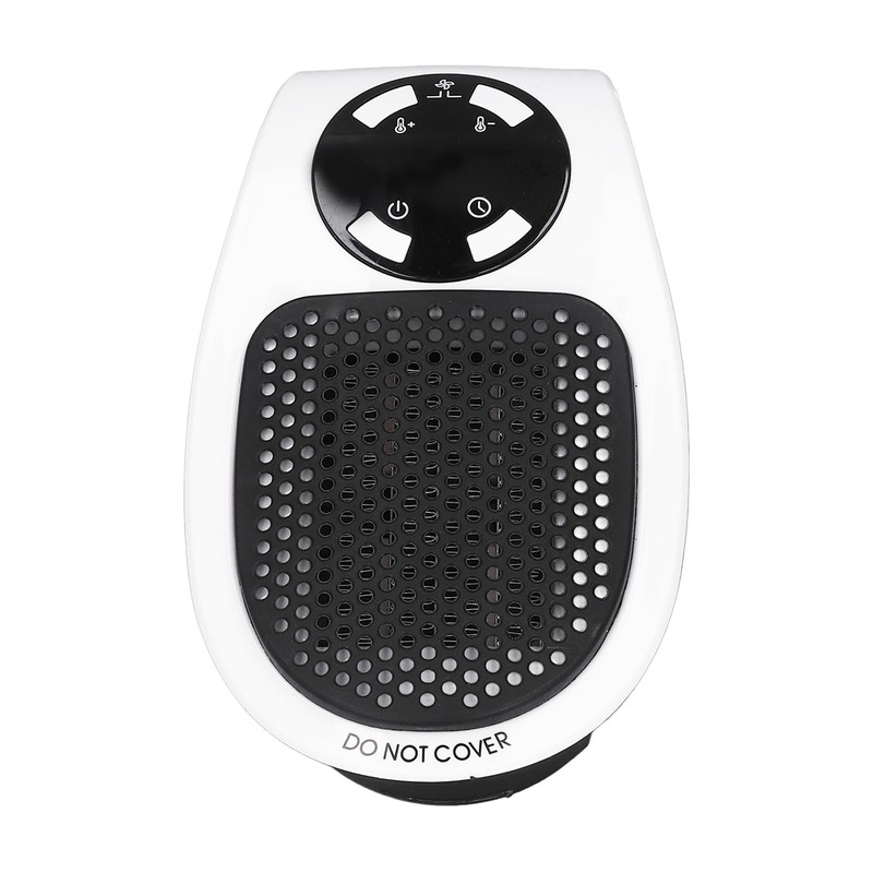 500W Household Mini Space Heater Plug In Portable Home Office