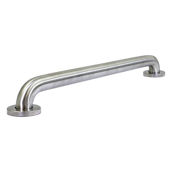 Brushed Metal Grab Bars For Bathroom, Strong Shower Handle And Bath Handle For Safety, Shower Grab Bars For Seniors, Safety Bars For Shower Chair Bench, Shower Handle For The Elderly, Great Toilet Bar