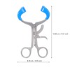 Healifty Tooth Mouth Opener, Stainless Steel Mouth Separator, Cheek Roller,