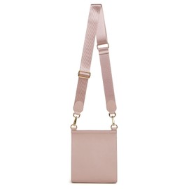 Alice Wheeler Seville Crossbody Classic Ladies Bag Handbag - Vegan Nappa & Suede (Pink)