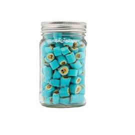 Smile Art Candy in Decorative Mason Jar, Banana Flavored Classic Hard Candy, 11oz
