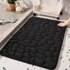 4 Piezas Tapete Baño Ultra Suave Antideslizante Absorbente