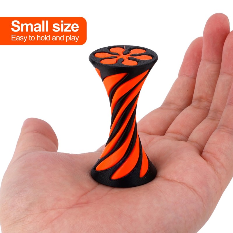 Spiral Cone Toy, Spiral 3D Cone Decompression Toy Impossible Pyramid