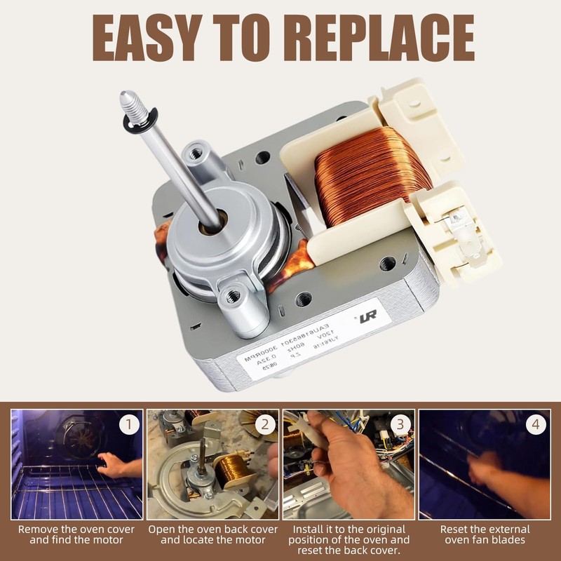 EAU61865301 for LG Stove Ovens Range Convection Fan Motor,Replace LRE3193BM