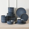 Earth & Clay Amber 24-Piece Dinnerware Set Stoneware, Dishwasher and