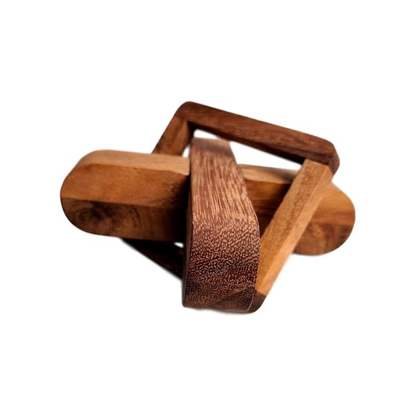Cross Sticks - Wood Brain Teaser - Coffee Table Puzzle