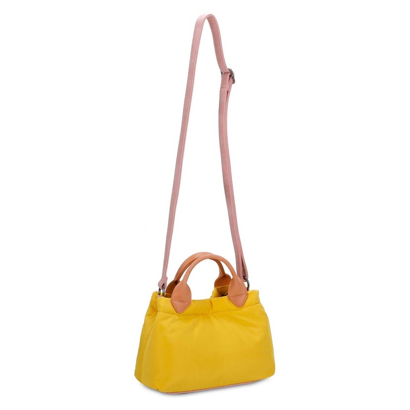 Fritzi aus Preussen Izzy Mini Pink Puffy Nylon Crossbody Bag