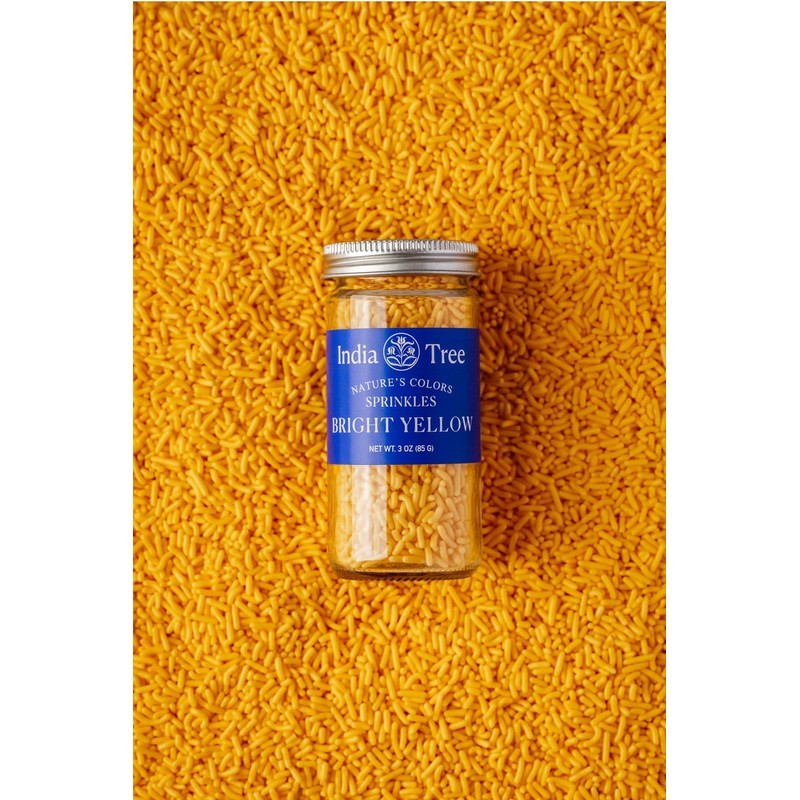 India Tree Nature's Colors Bright Yellow Sprinkles