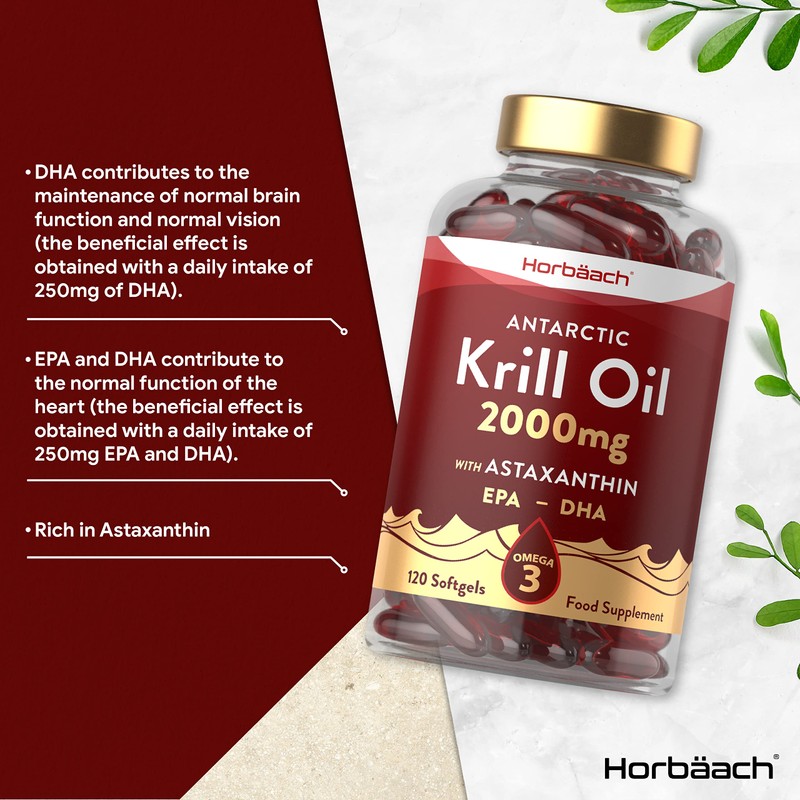 Antarctic Krill Oil 2000mg | High Strength | 120 Capsules