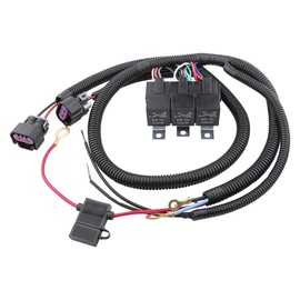 Dual Speed ECU Control Electric Fan Control Wiring Harness Fits 1999-2007 Silverado Avalanche Suburban Tahoe Sierra Yukon XL 1500 2500 3500 Electric Fan Harness, Replaces 7L5533A226T