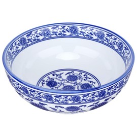 Kichvoe 7.8 * 2.9In Blue And White Porcelain Bowls Asian Noodle Bowls Chinese Soup Bowls Kitchen Serving Bowl For Home Restaurant