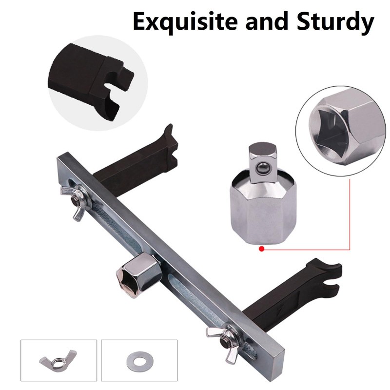 Universal Adjustable Fuel Cap Disassembly or Fuel Pump Lid Removal