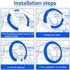 Ladybug Steering Wheel Cover 15 Inch Universal Neoprene Steering Cover