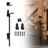 URDOGSL 24" Heavy Duty Cane Bolts for Gates with Black