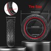 BANGTING 2-Pack 10x2.125 Tubeless Scooter Tires - Fits Models: 8.5x2.0,
