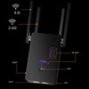 1200Mbps WiFi Extender for Home Office, 5G Dual Band WiFi