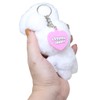 ESK Japan Ester Bunny Mascot Plush Key Ring / Cream