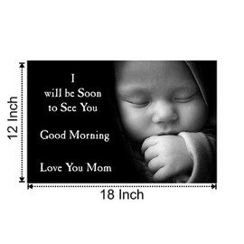 Giant Innovative Cute Baby Wall Decor Poster for Pregnant Women (250 GSM Paper, 12 x 18 Inch, Multicolour)