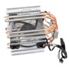 CPU Air Cooler Dual Tower 4 Heatpipes LED Light CPU