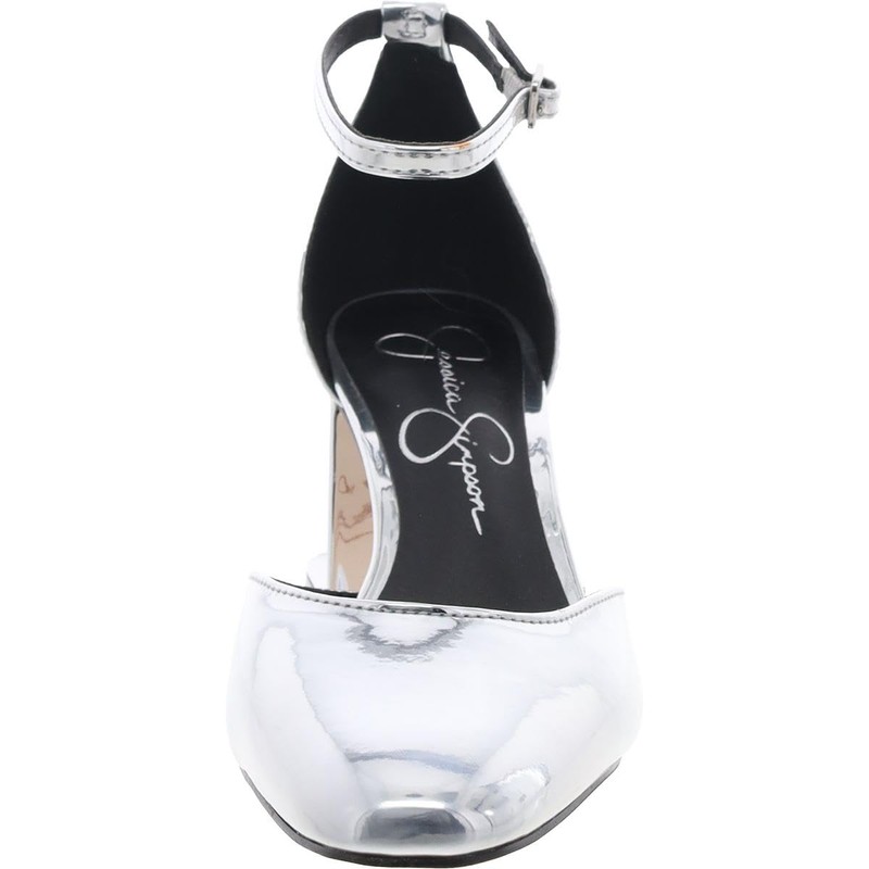 Jessica Simpson Women's Fulian Pump, Silver, 10
