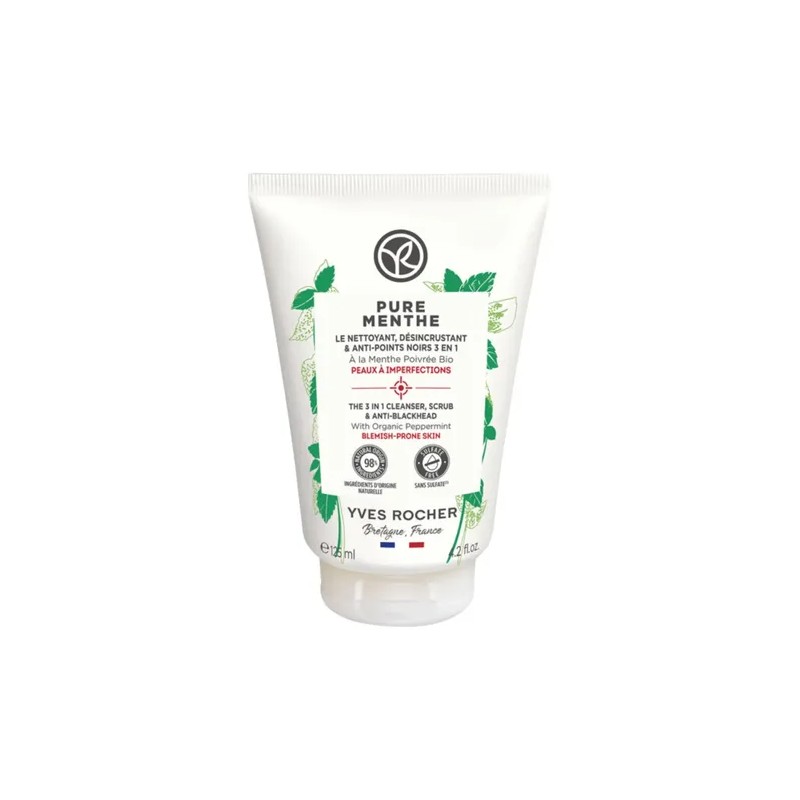 Kit Yves Rocher: Tratamiento Localizado Imperfecciones 10ml + Pure Menthe