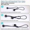 30PCS Ball Bungee Cords,Canopy Tarp Bungee Balls, for Camping, Shelter,Tent