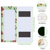 Magnetic Notebook, Shopping List Magnetic, Pack of 6 Magnetic Notepads,