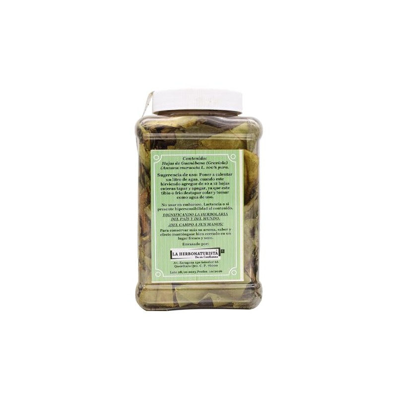 Guanabana Hojas 50 G. Mejora tu sistema inmunologico