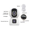 Indoor Camera Dual Lens 2K Full HD Night Vision Two